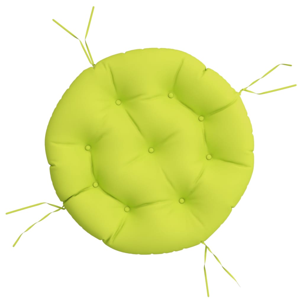 Round Pillow Bright Green Ø 60x11 cm Oxford Fabric