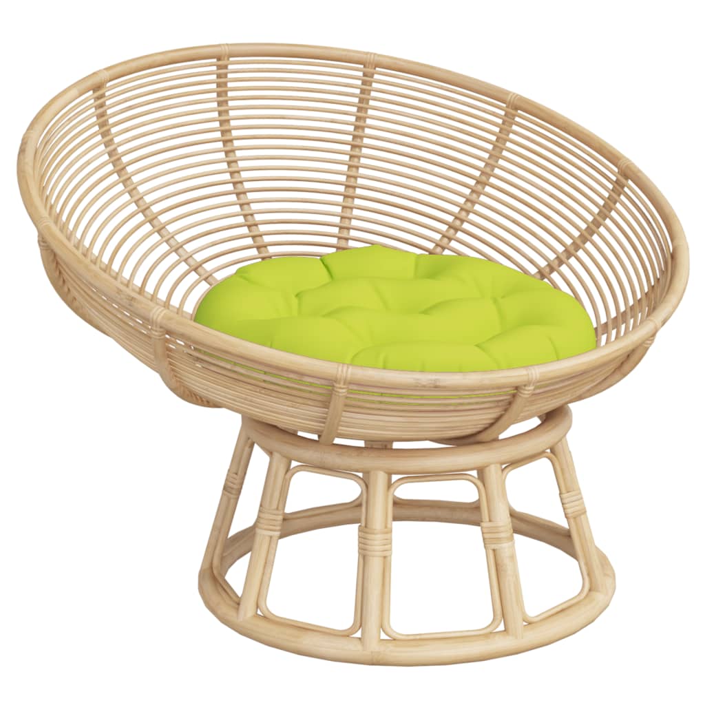 Round Pillow Bright Green Ø 60x11 cm Oxford Fabric