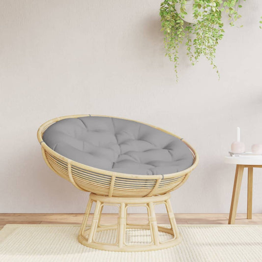 Cushion Round Grey Ø 100x11 cm Oxford Fabric