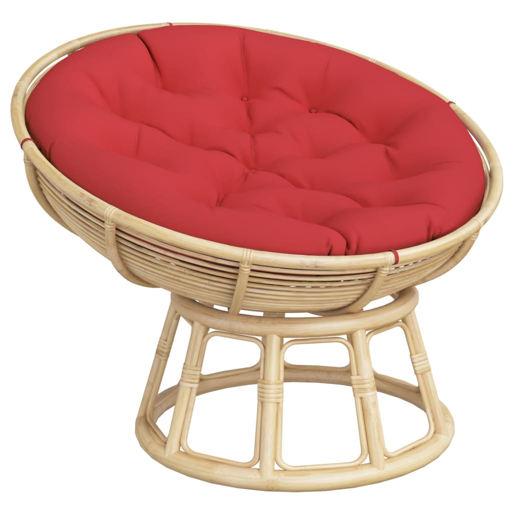 Pillow Round Red Ø 100x11 cm Oxford Fabric