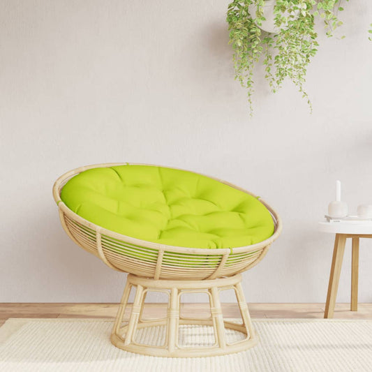 Coussin rond vert anis Ø 100x11 cm Tissu Oxford