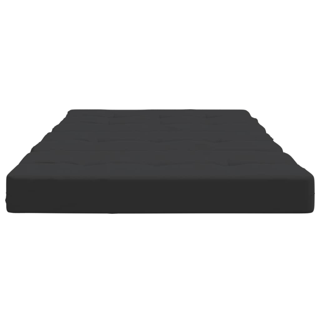 Deck Chair Cushions 2 pcs. Black Oxford Fabric