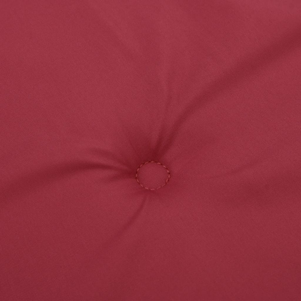 Sun Lounger Cushions 2 pcs. Wine Red Oxford Fabric