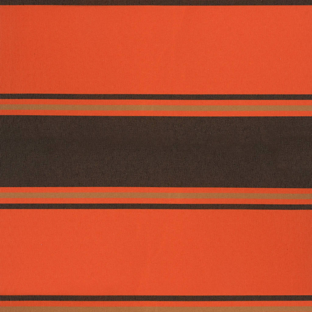 Elektrische Markise mit Kurbel Orange und Braun 3x2,5 m