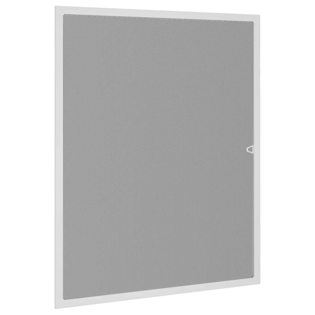 Moustiquaire de fenêtre blanche 80x100 cm