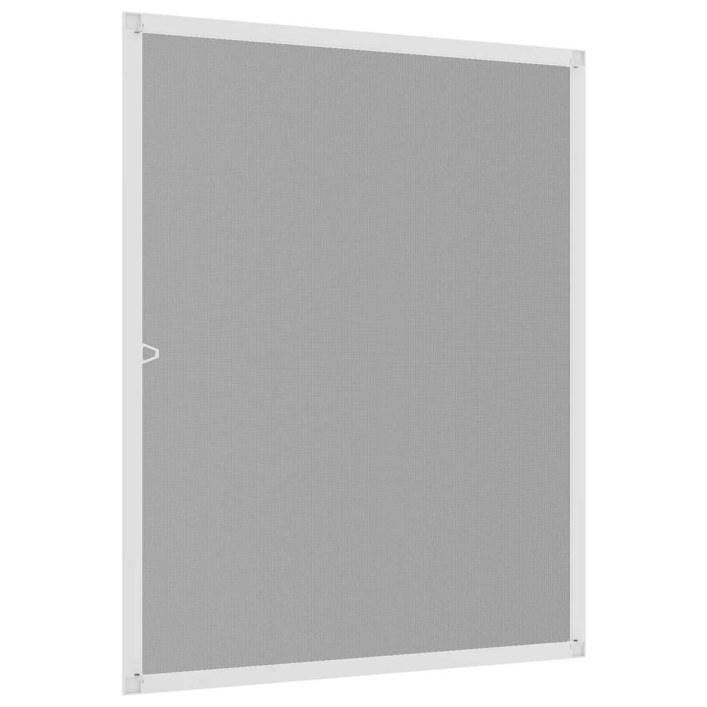 Moustiquaire de fenêtre blanche 80x100 cm