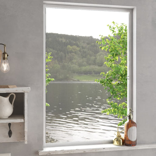 Insect screen for windows white 90x120 cm