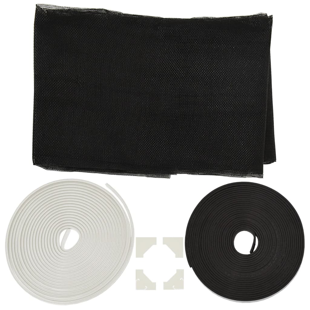 Magnetic insect screen for windows white 120x140 cm
