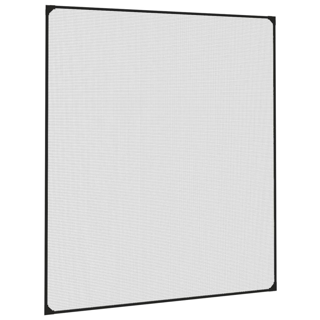 Moustiquaire magnétique pour fenêtre Anthracite 120x140 cm