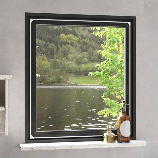 Magnetic Fly Screen for Windows White 130x150 cm