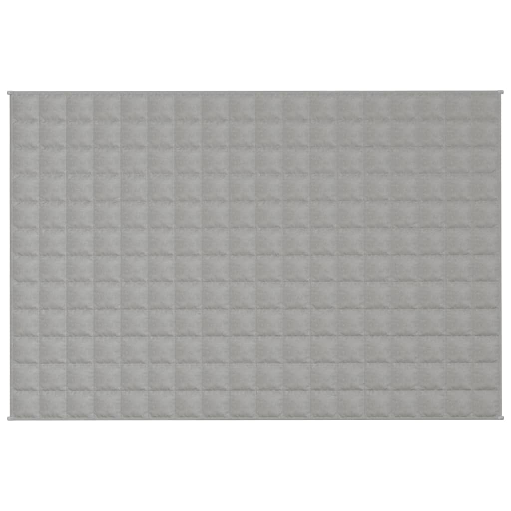 Couverture lestée grise 122x183 cm 9 kg Tissu