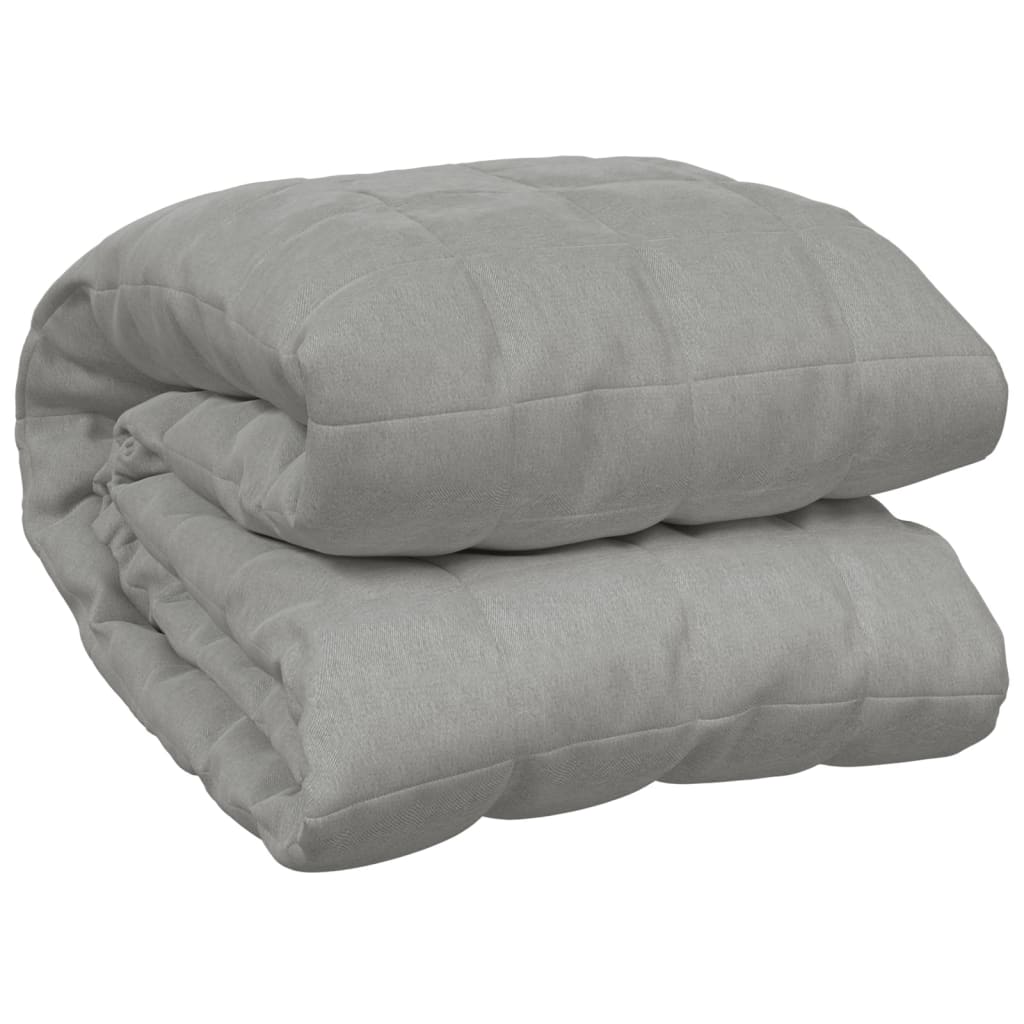 Weighted Blanket Grey 135x200 cm 10 kg Fabric