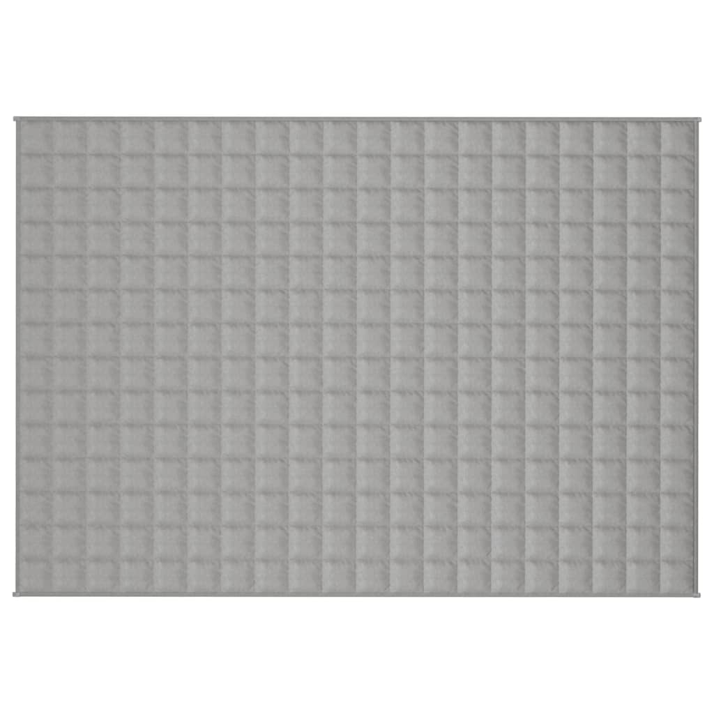 Weighted Blanket Grey 135x200 cm 10 kg Fabric
