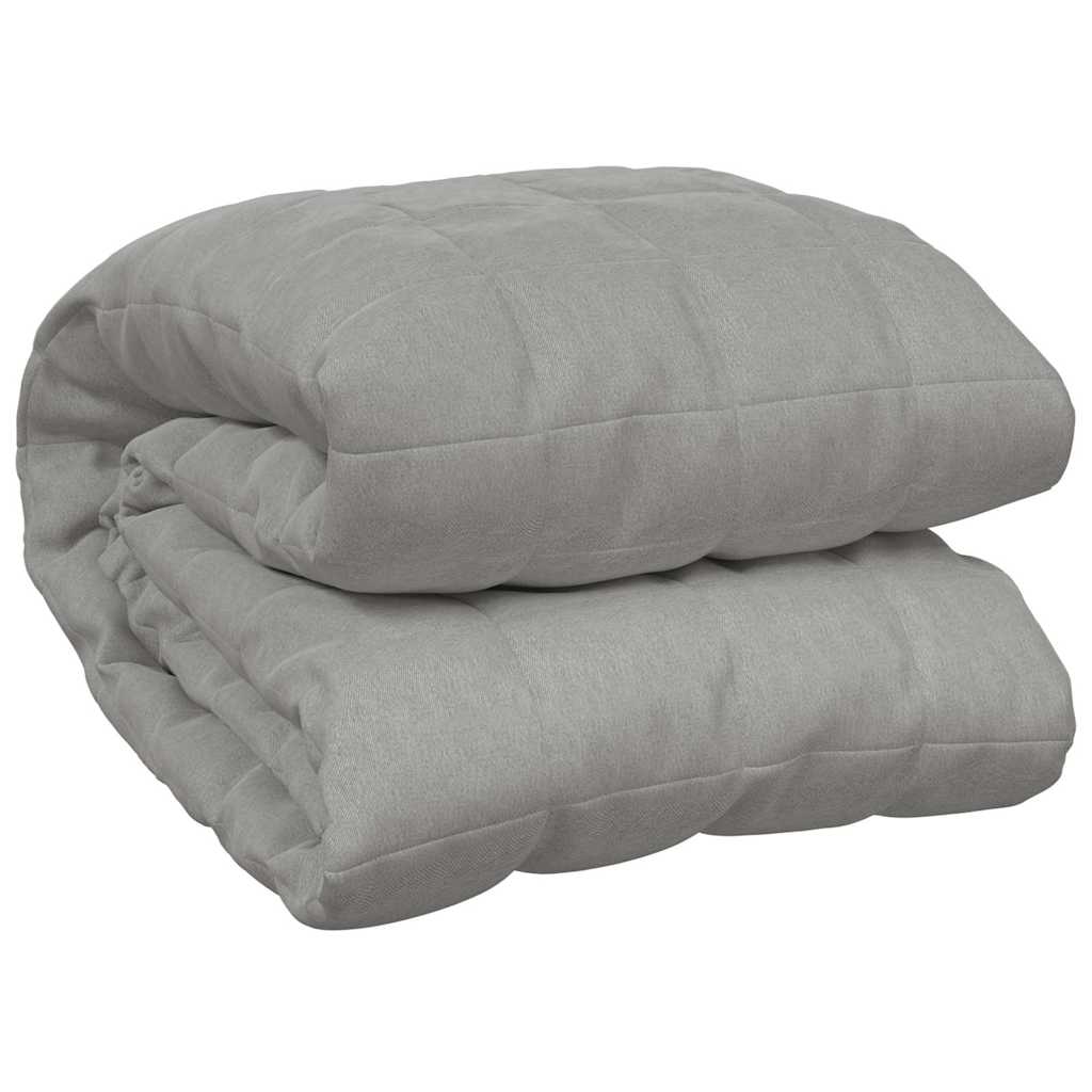 Weighted Blanket Grey 220x240 cm 15 kg Fabric