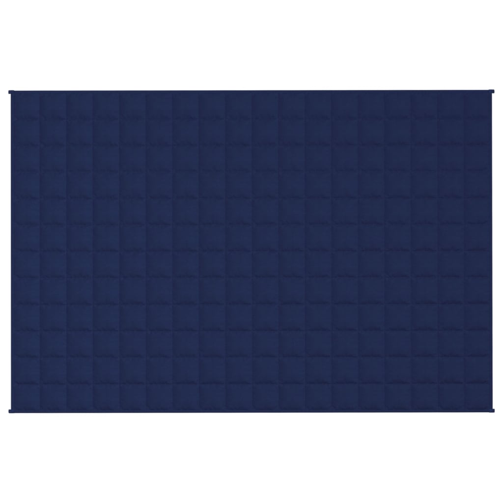 Couverture lestée bleue 122x183 cm 9 kg Tissu