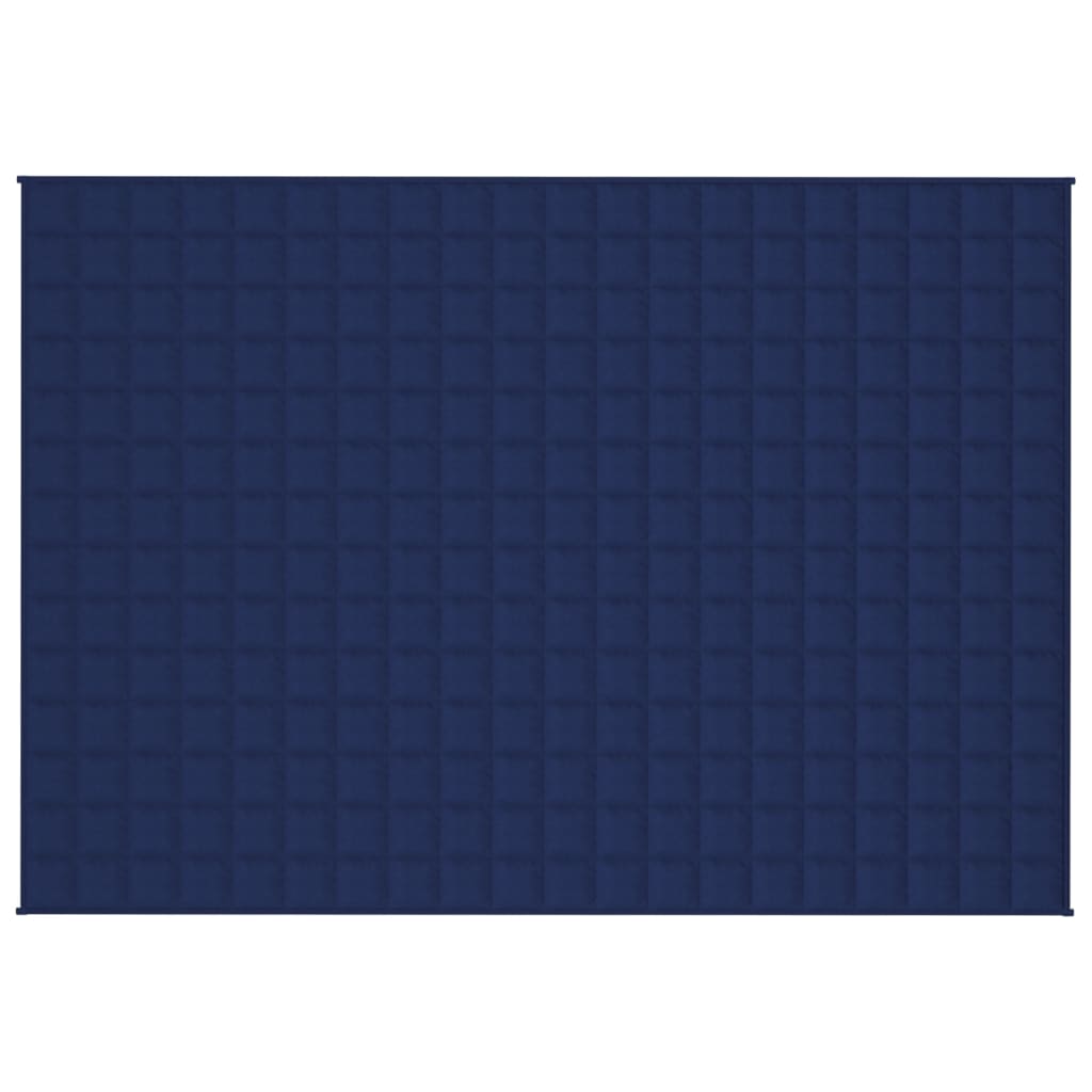 Weighted Blanket Blue 140x200 cm 10 kg Fabric