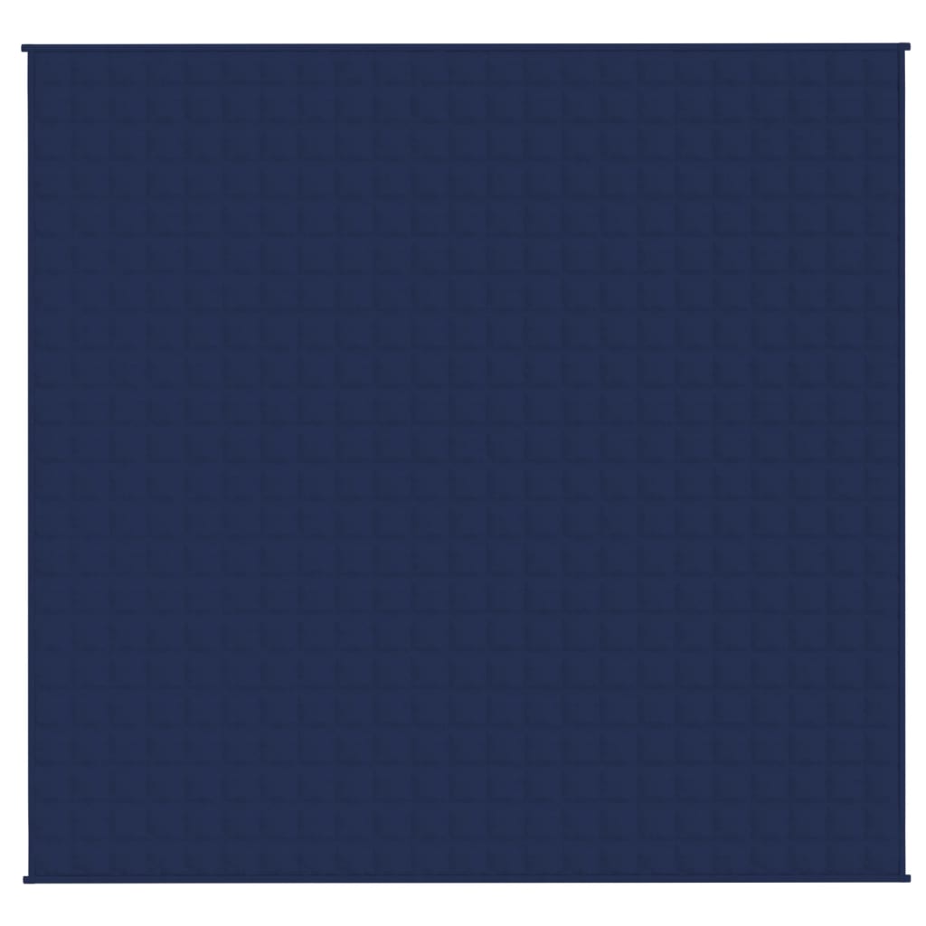 Weighted Blanket Blue 220x230 cm 11 kg Fabric