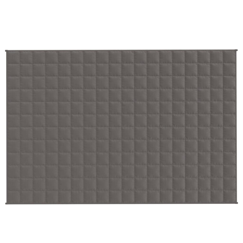 Couverture lestée grise 122x183 cm 5 kg tissu