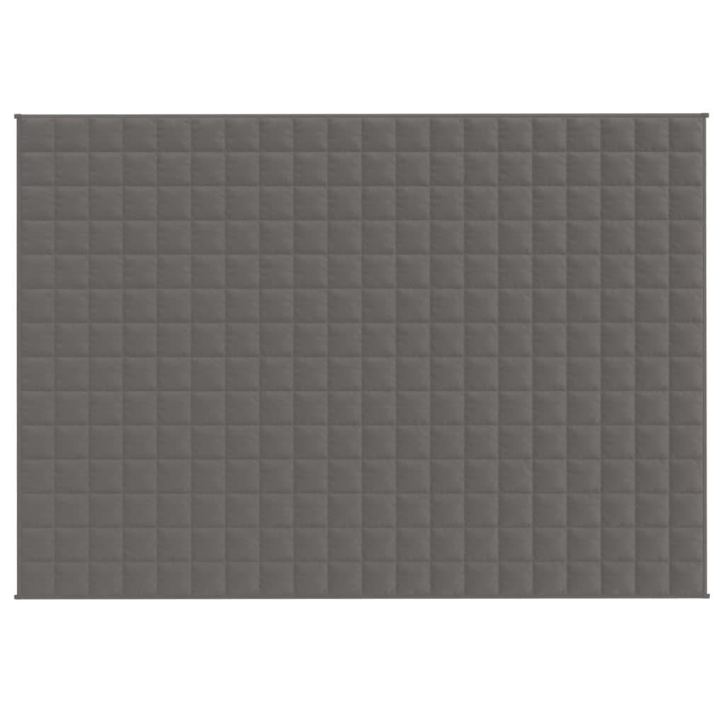 Weighted Blanket Grey 135x200 cm 6 kg Fabric