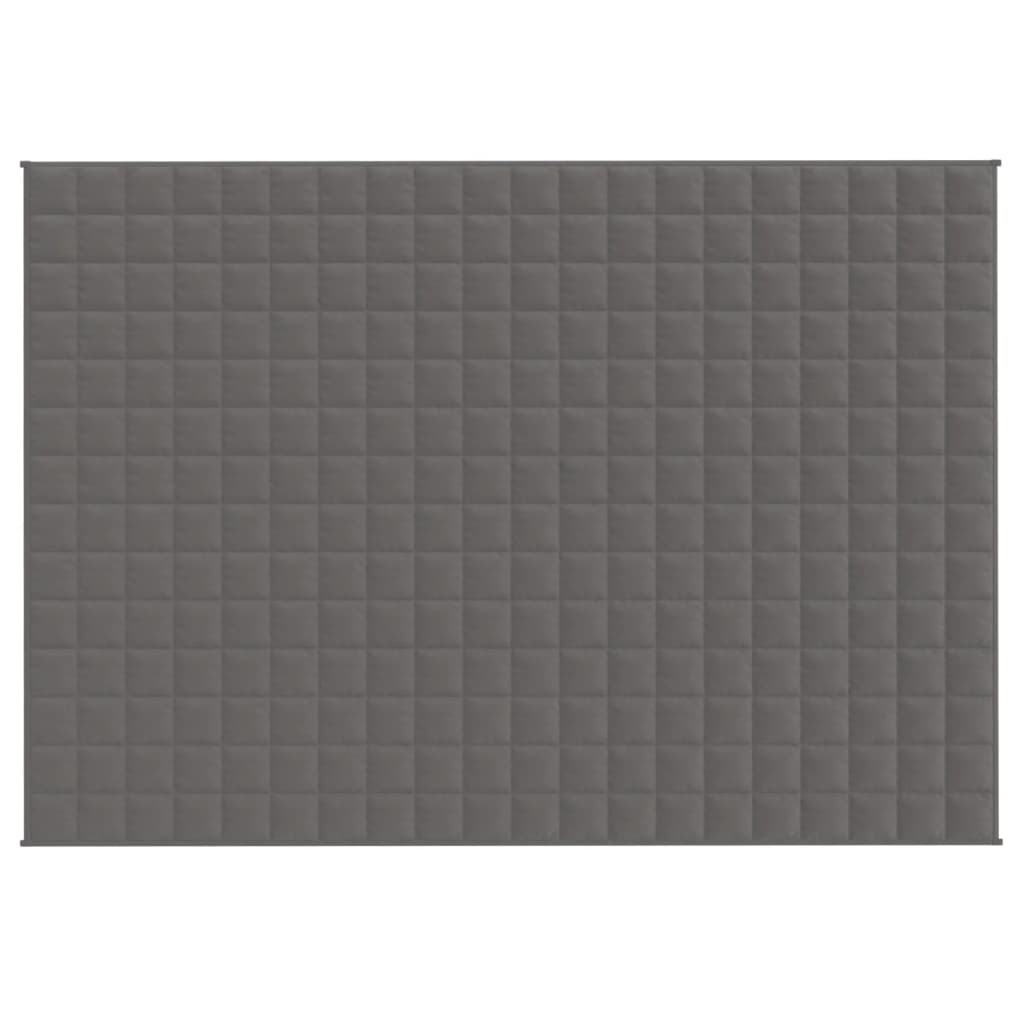 Weighted Blanket Grey 137x200 cm 10 kg Fabric