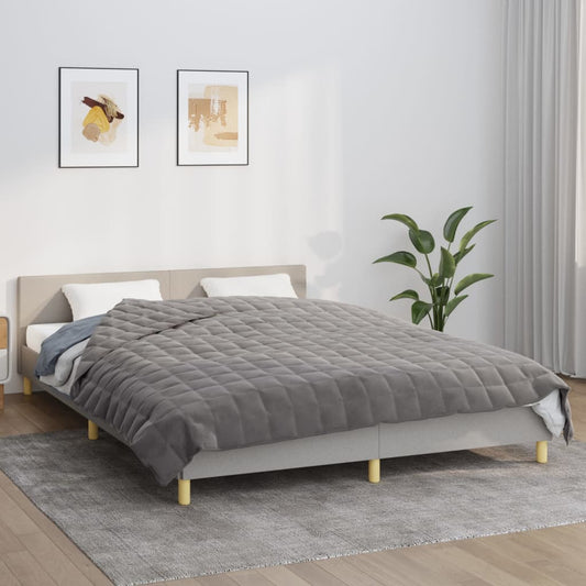 Weighted Blanket Grey 220x230 cm 11 kg Fabric