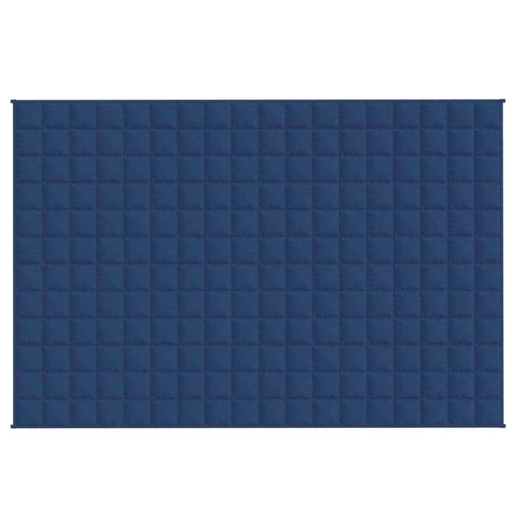 Weighted Blanket Blue 137x200 cm 10 kg Fabric