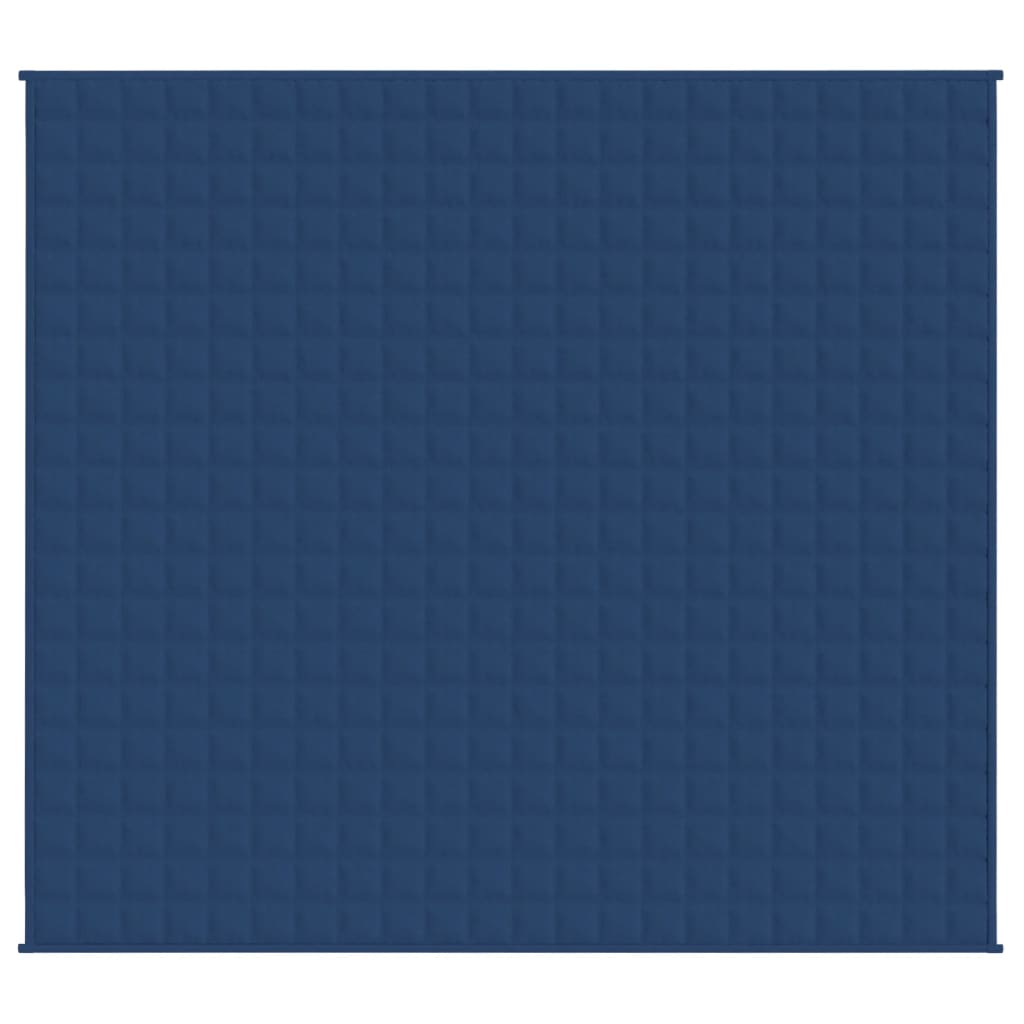 Weighted Blanket Blue 220x230 cm 11 kg Fabric