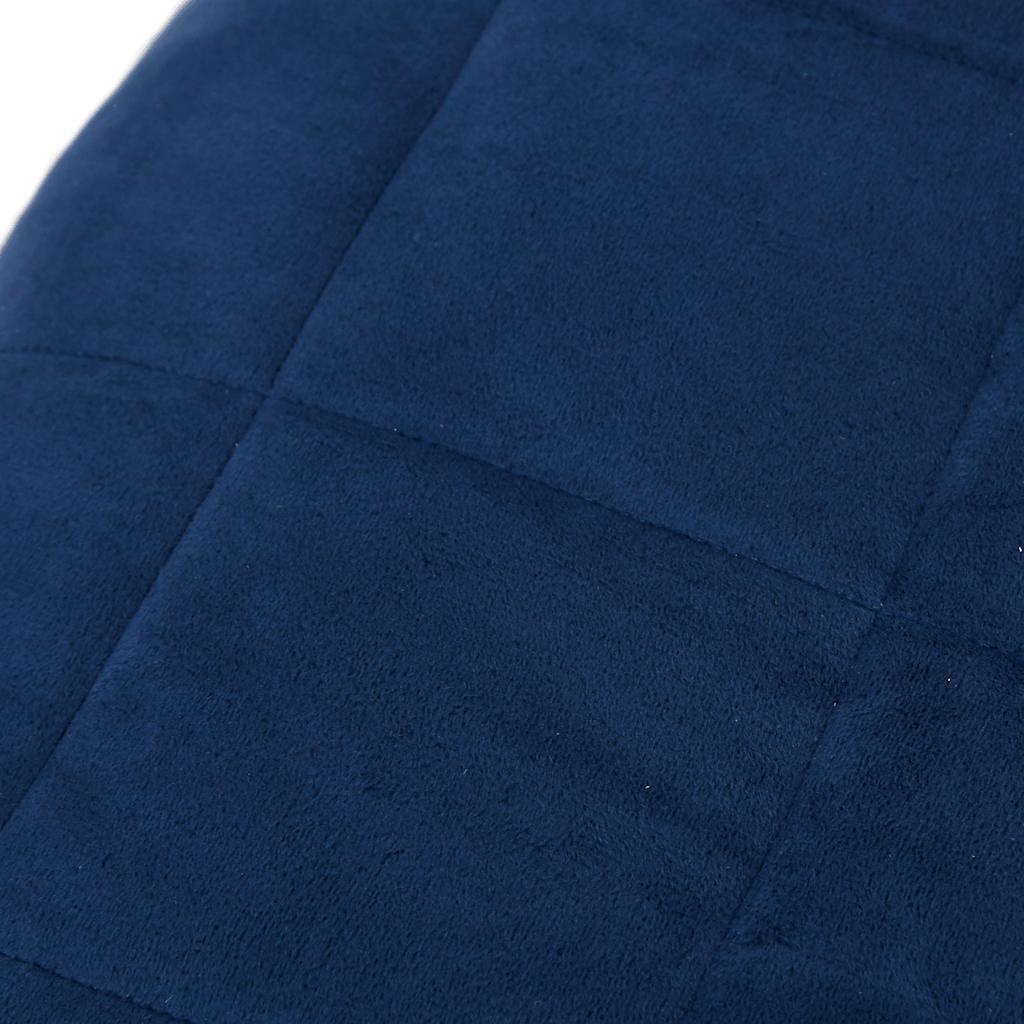 Weighted Blanket Blue 220x240 cm 11 kg Fabric