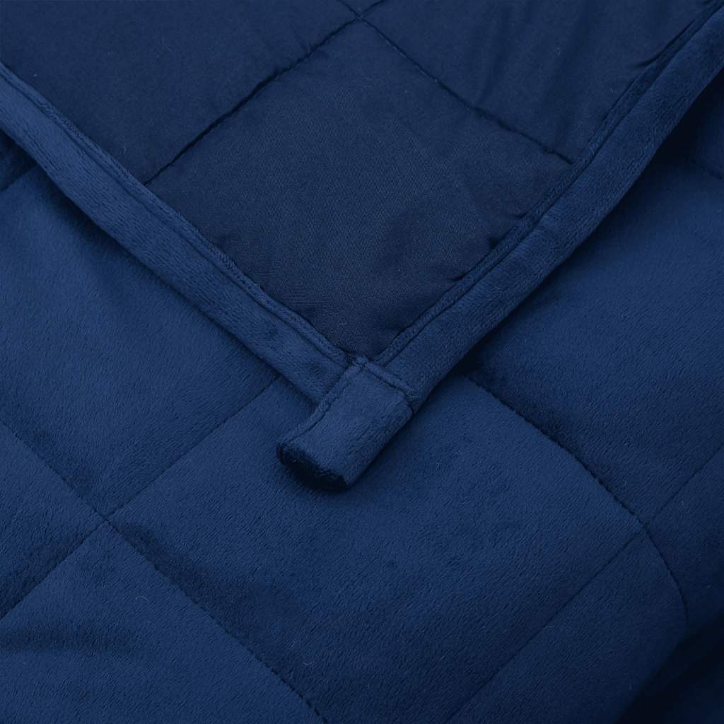 Weighted Blanket Blue 220x240 cm 11 kg Fabric