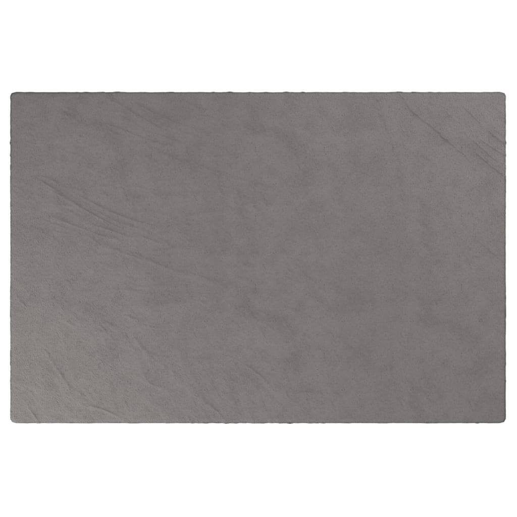 Couverture lestée avec housse grise 122x183 cm 9 kg Tissu
