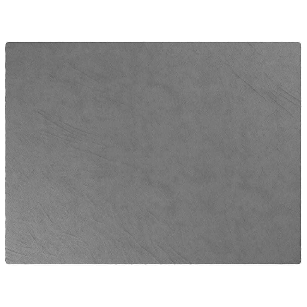 Weighted Blanket with Grey Cover 152x203 cm 11 kg Fabric