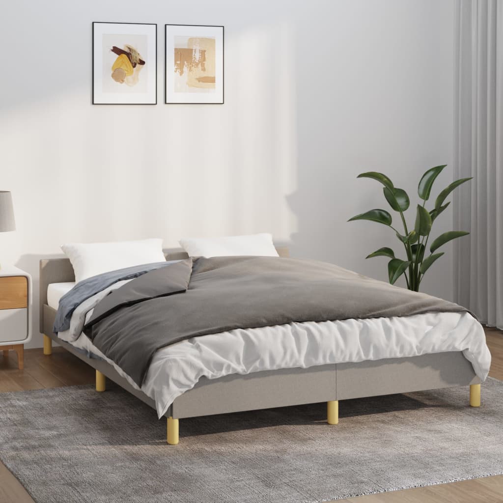 Weighted Blanket with Grey Cover 152x203 cm 11 kg Fabric