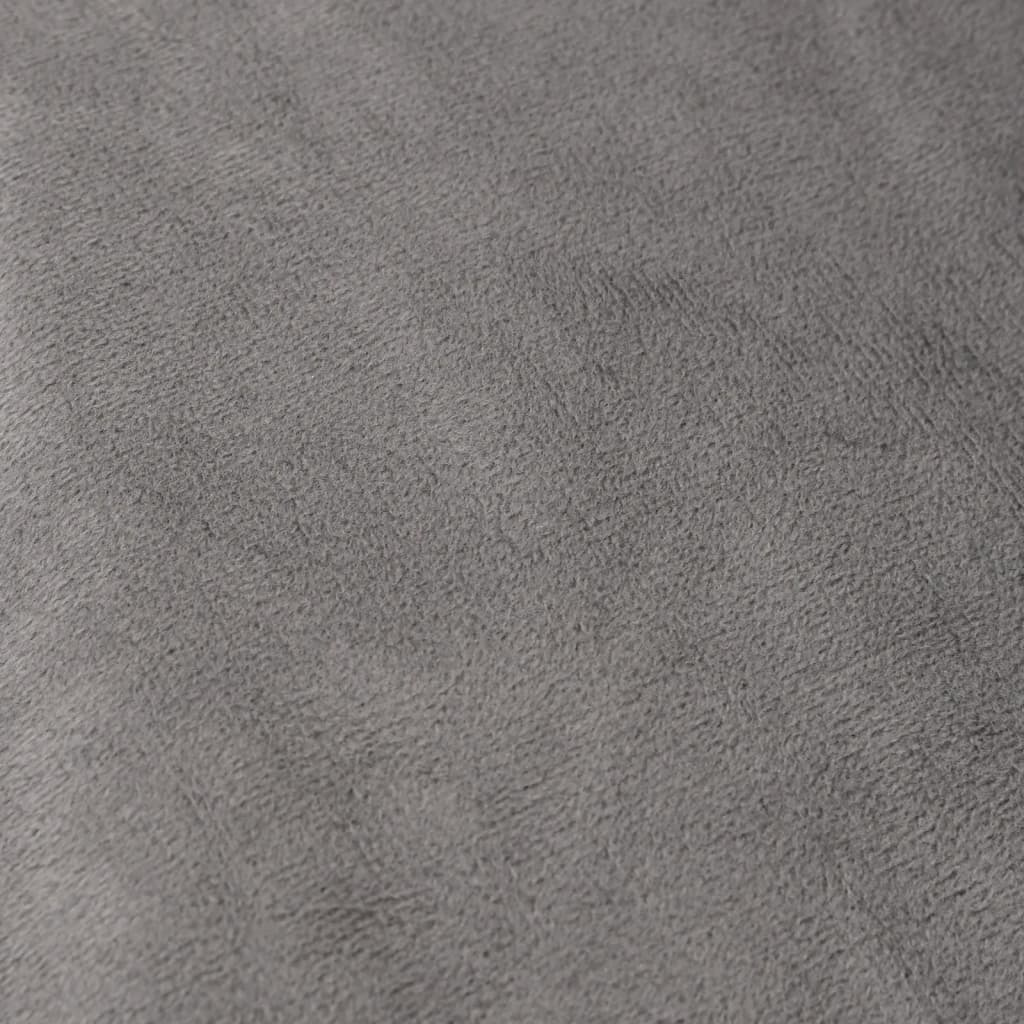Weighted Blanket with Grey Cover 200x230 cm 9 kg Fabric