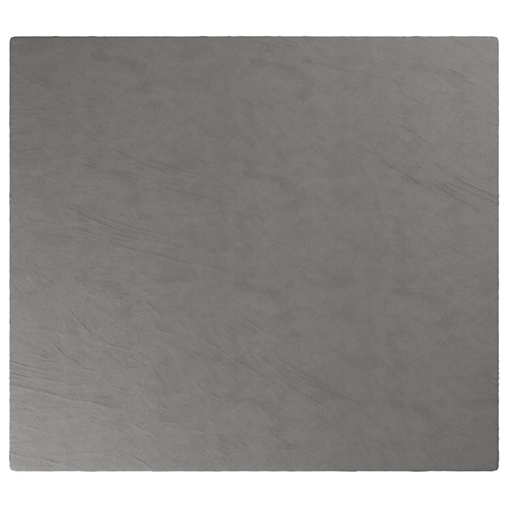 Couverture lestée avec housse grise 200x230 cm 13 kg Tissu