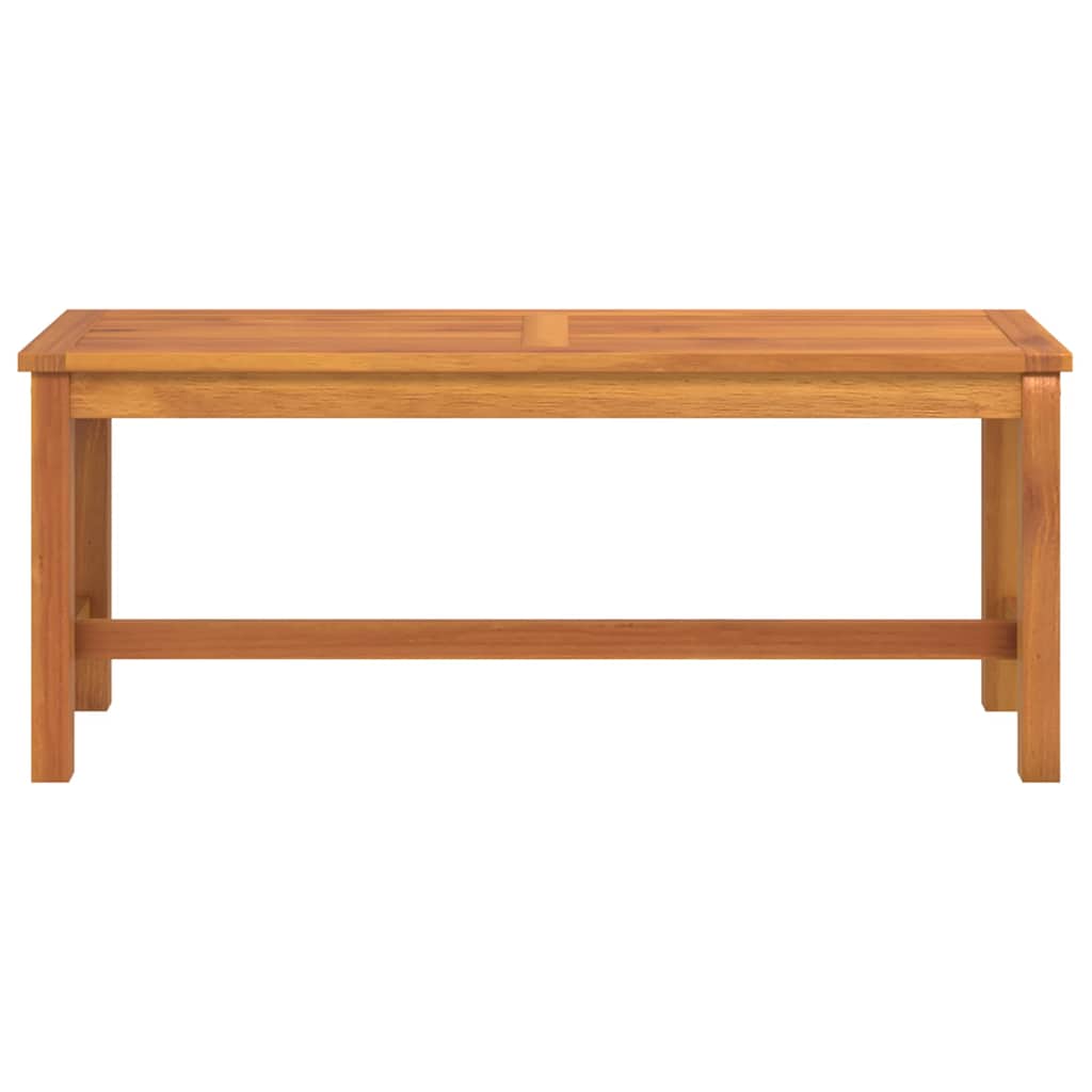 Gartenbank 110x35x45 cm Massivholz Akazie