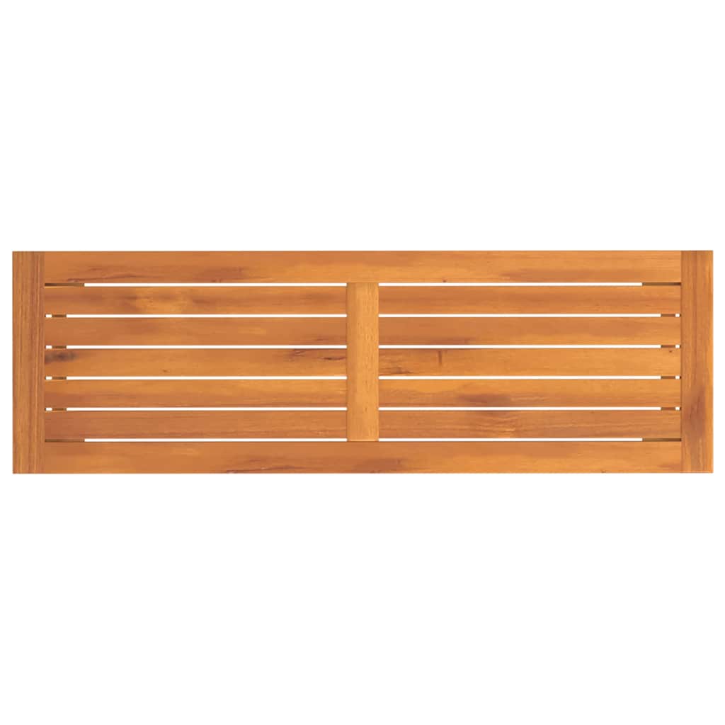 Gartenbank 110x35x45 cm Massivholz Akazie