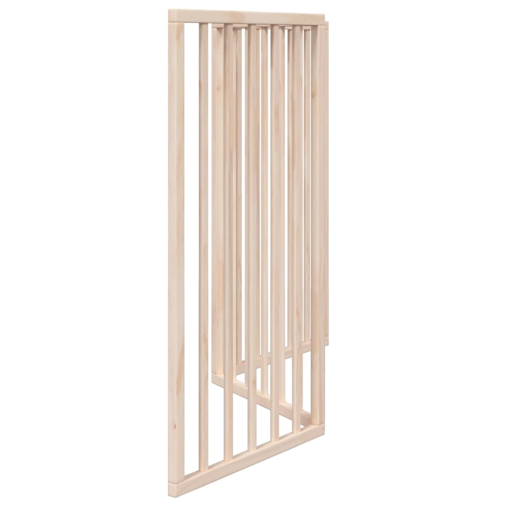 Hundegitter Faltbar 3 Paneele 150 cm Pappelholz