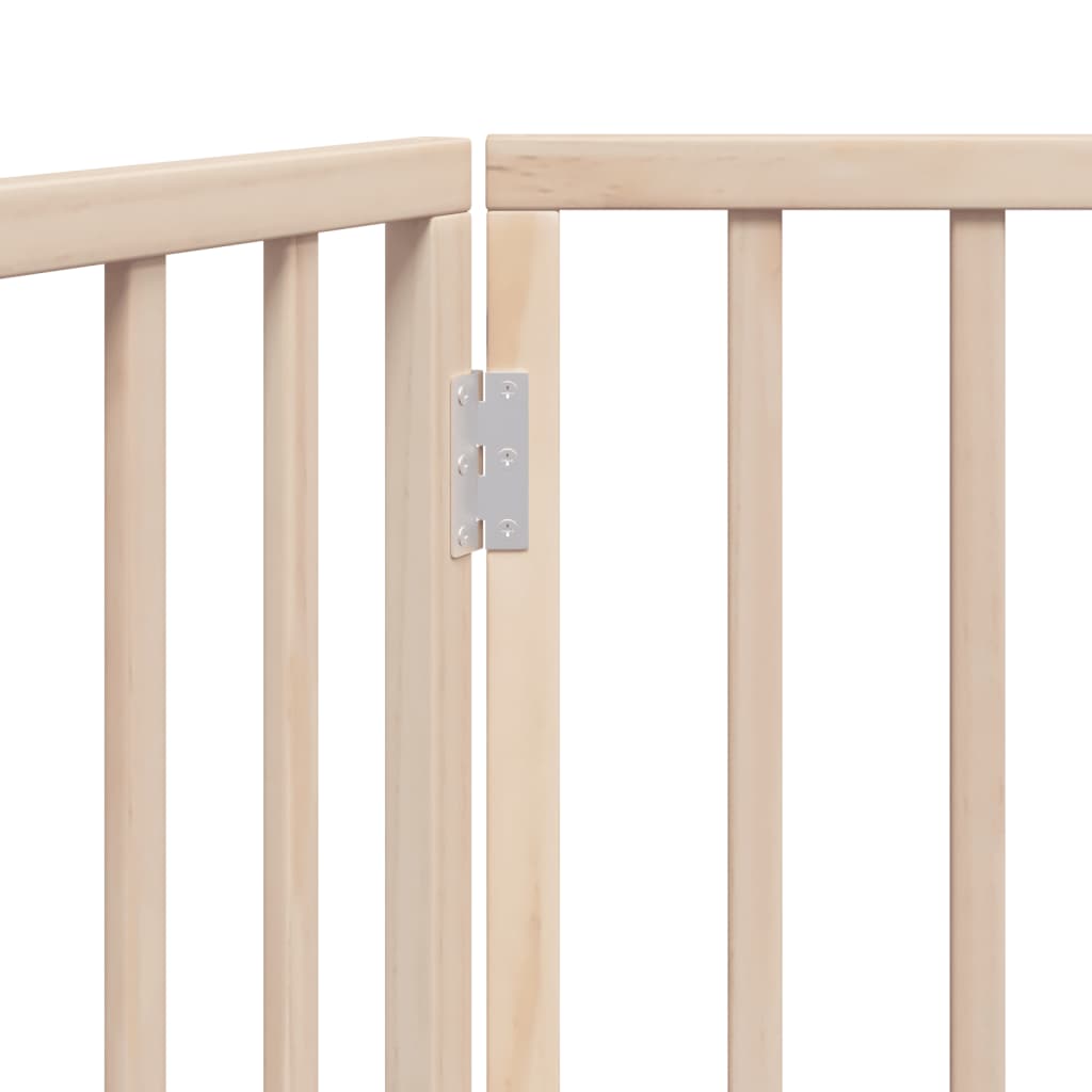 Hundegitter Faltbar 2 Paneele 160 cm Pappelholz