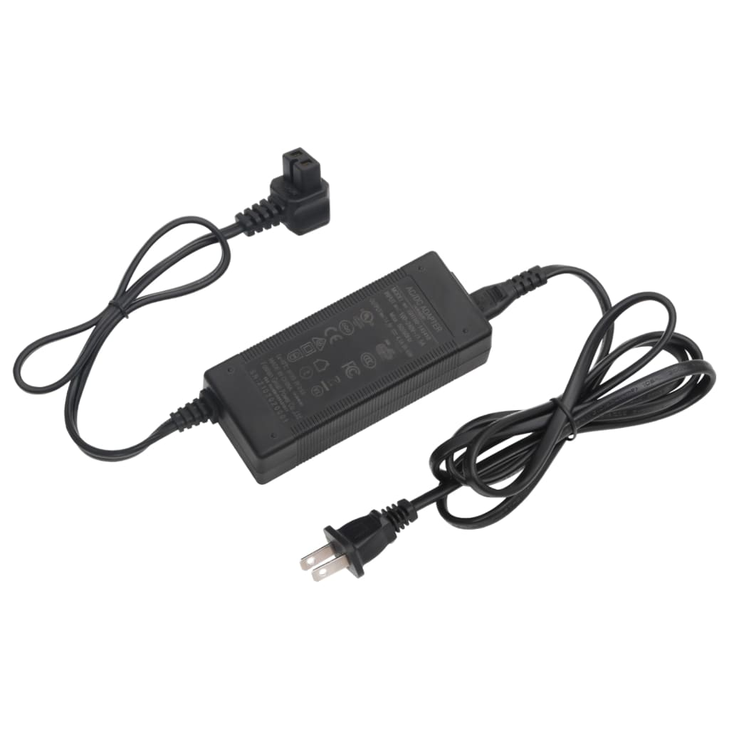 Kühlbox mit Griff und Adapter Schwarz und Grau 35 L PP & PE