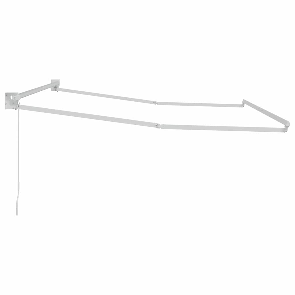 Markise Weiß 3 x 2,5 m Metall