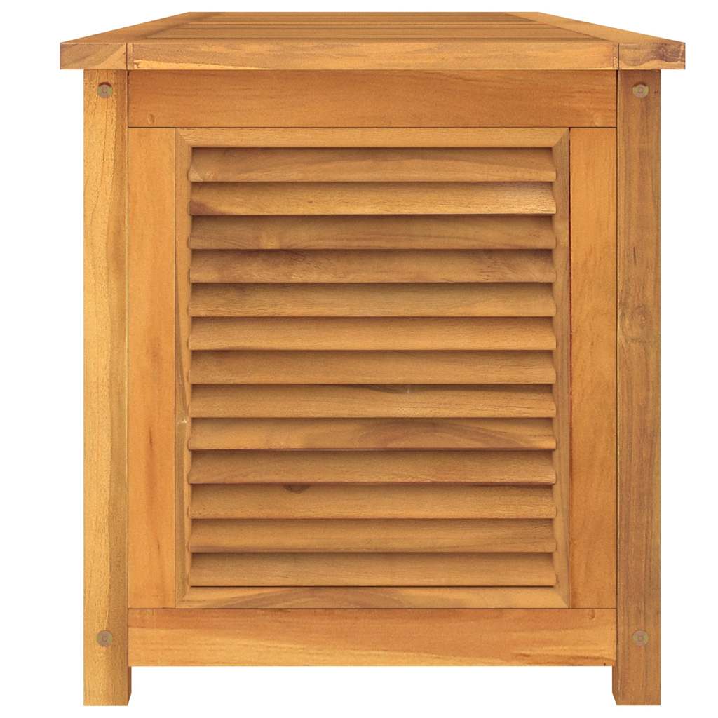 Gartenbox mit Beutel 175x50x55 cm Massivholz Teak