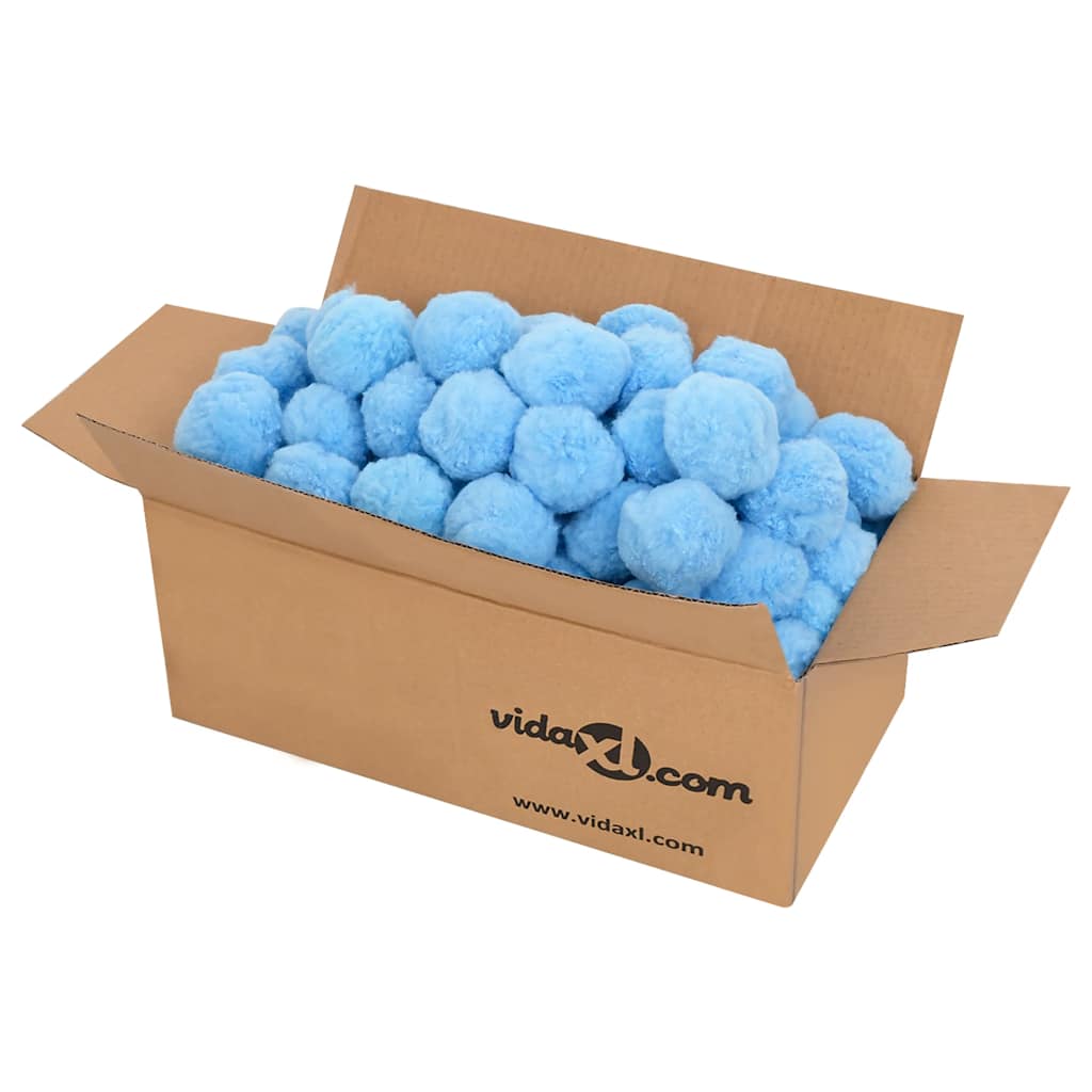 Pool-Filterbälle Antibakteriell Blau 700 g Polyethylen