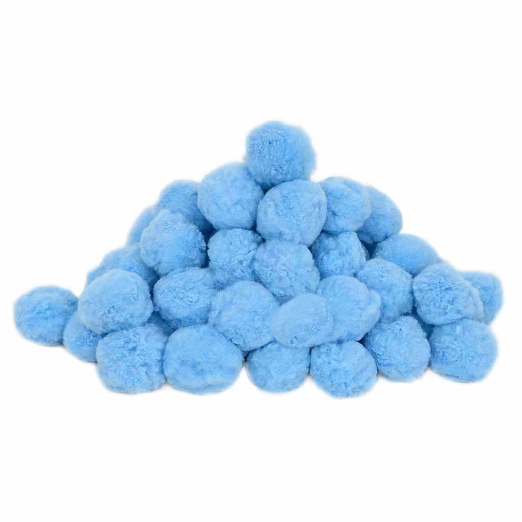 Pool-Filterbälle Antibakteriell Blau 700 g Polyethylen