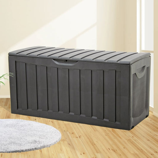 Chest Black 118x53x57 cm Polypropylene
