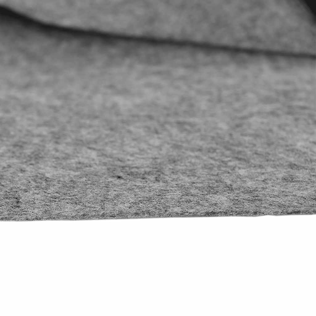 Pool-Bodentuch Hellgrau Ø244 cm Polyester Geotextil