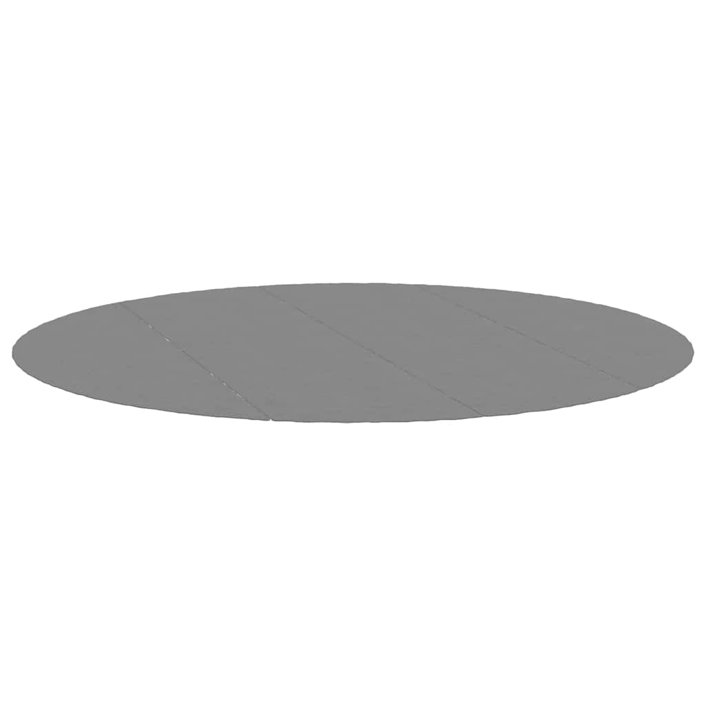 Pool-Bodentuch Hellgrau Ø428 cm Polyester Geotextil