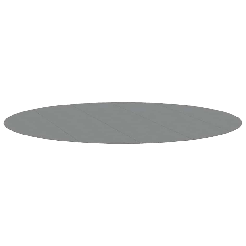 Pool-Bodentuch Hellgrau Ø550 cm Polyester Geotextil