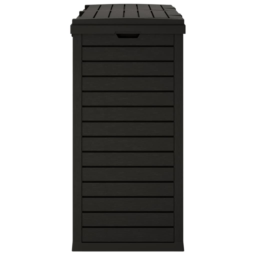 Outdoor Bin Black 78x41x86 cm Polypropylene