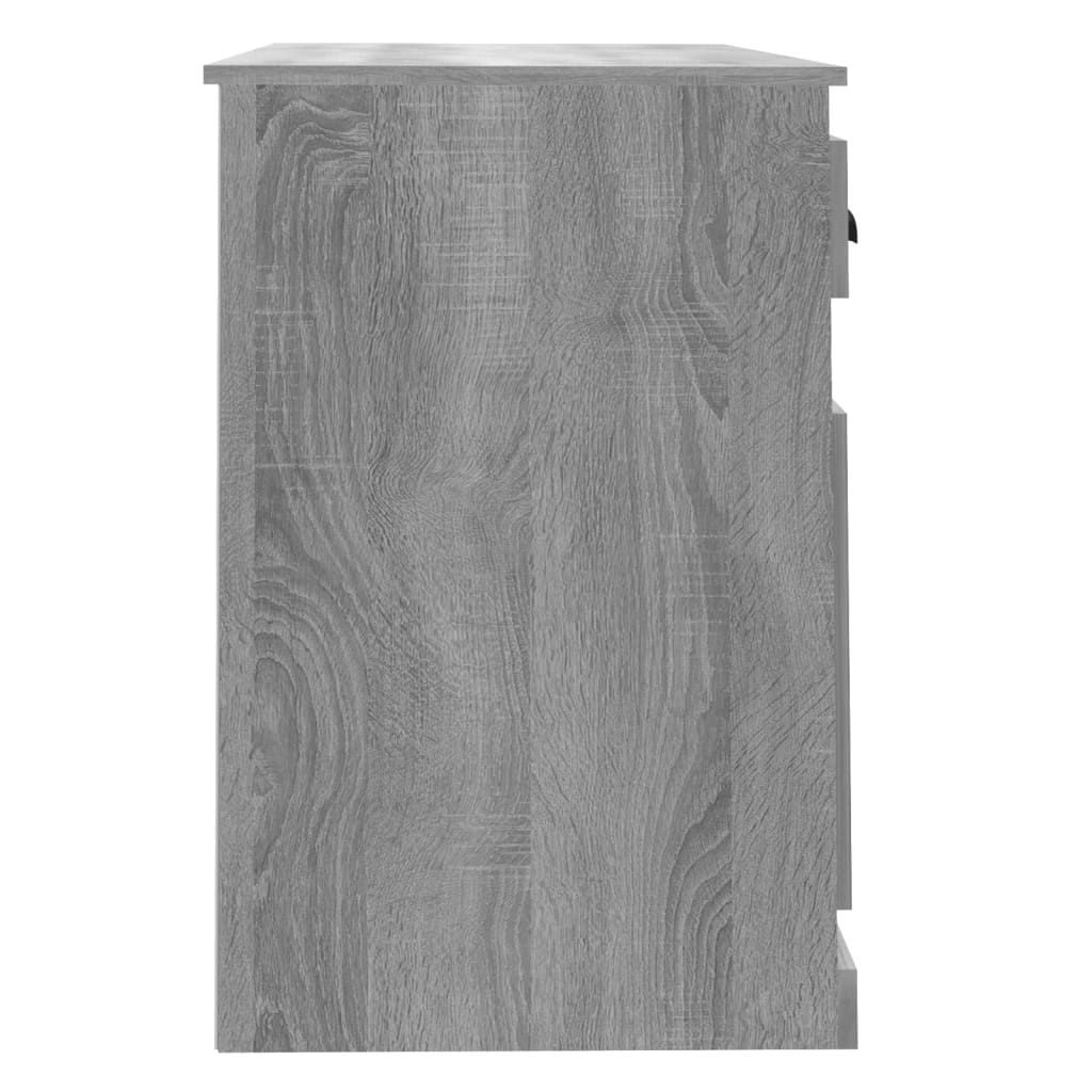 Desk with Drawer Grey Sonoma 115x50x75cm