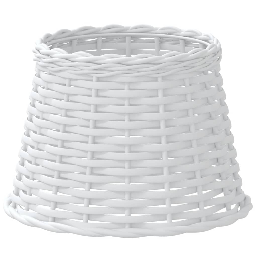 Lampshade White Ø25x17 cm Wicker